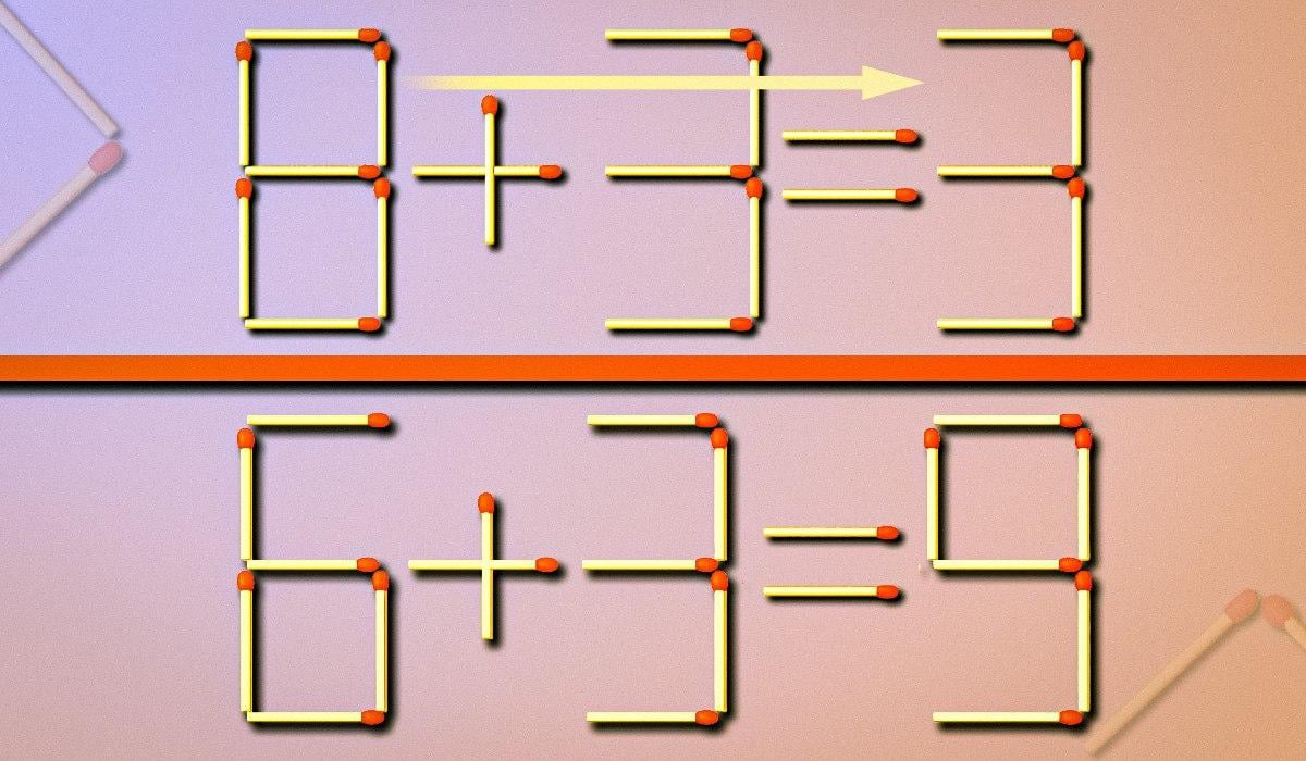 Który mecz należy przeciągnąć, aby równość stała się poprawna: quiz IQ