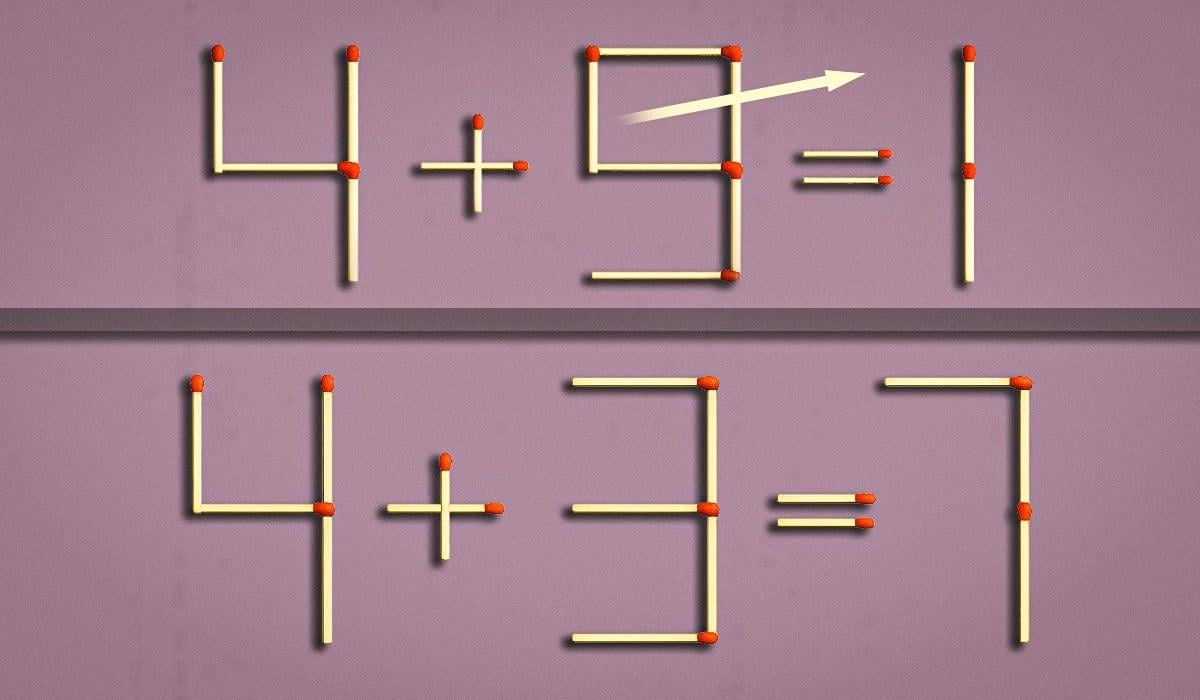 Tylko 2% ludzi może poprawić równość w 8 sekund: test zapałek do testowania IQ