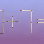 Musisz przesunąć jedną zapałkę, aby równość była poprawna: szybki test